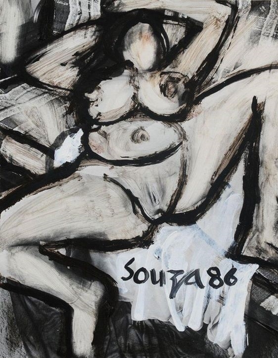 francis newton souza nude art