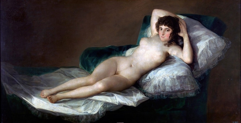 Francisco Goya The Nude Maja,