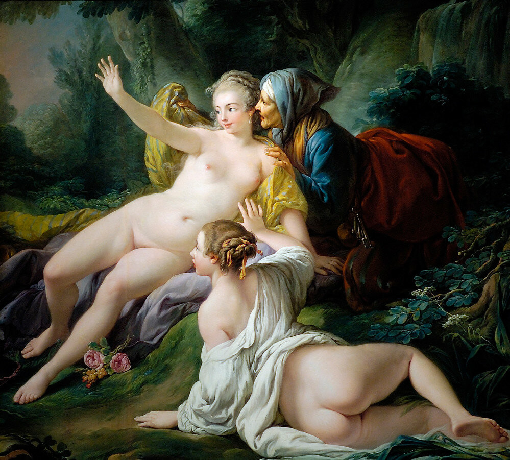 Vertumnus and Pomona by François Boucher