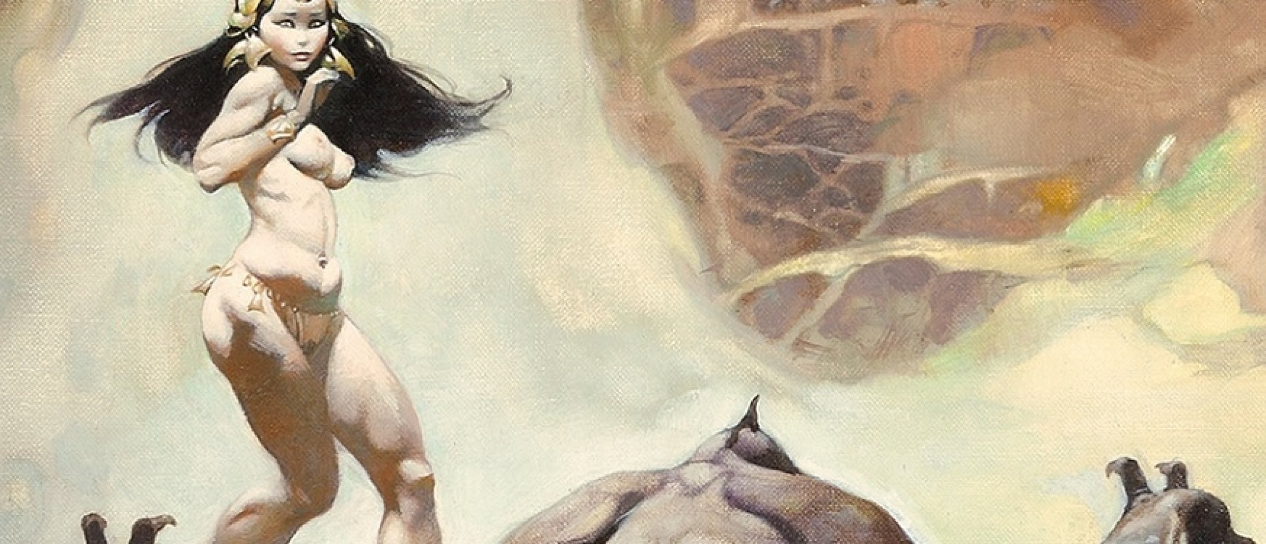 frank frazetta At The Earth’s Core