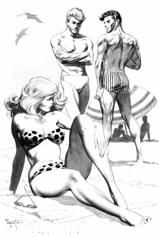 frank frazetta beach