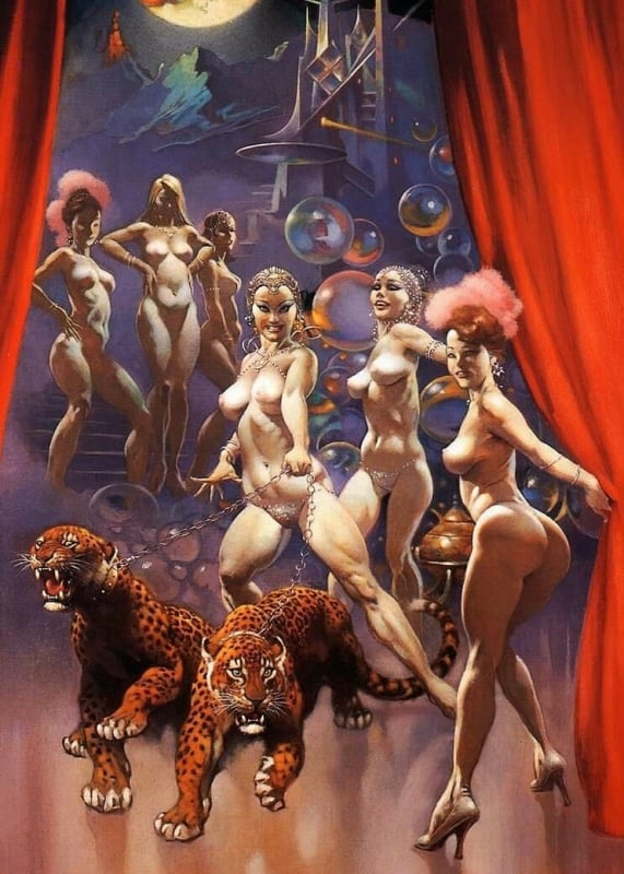 Frank Frazetta circus