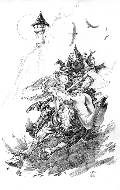 Frank Frazetta Tim Vigil