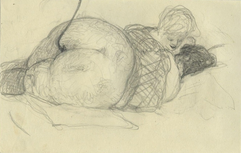 frans de geetere erotic sketch