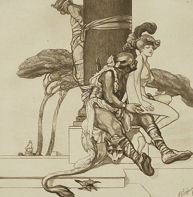 Franz von Bayros erotic art