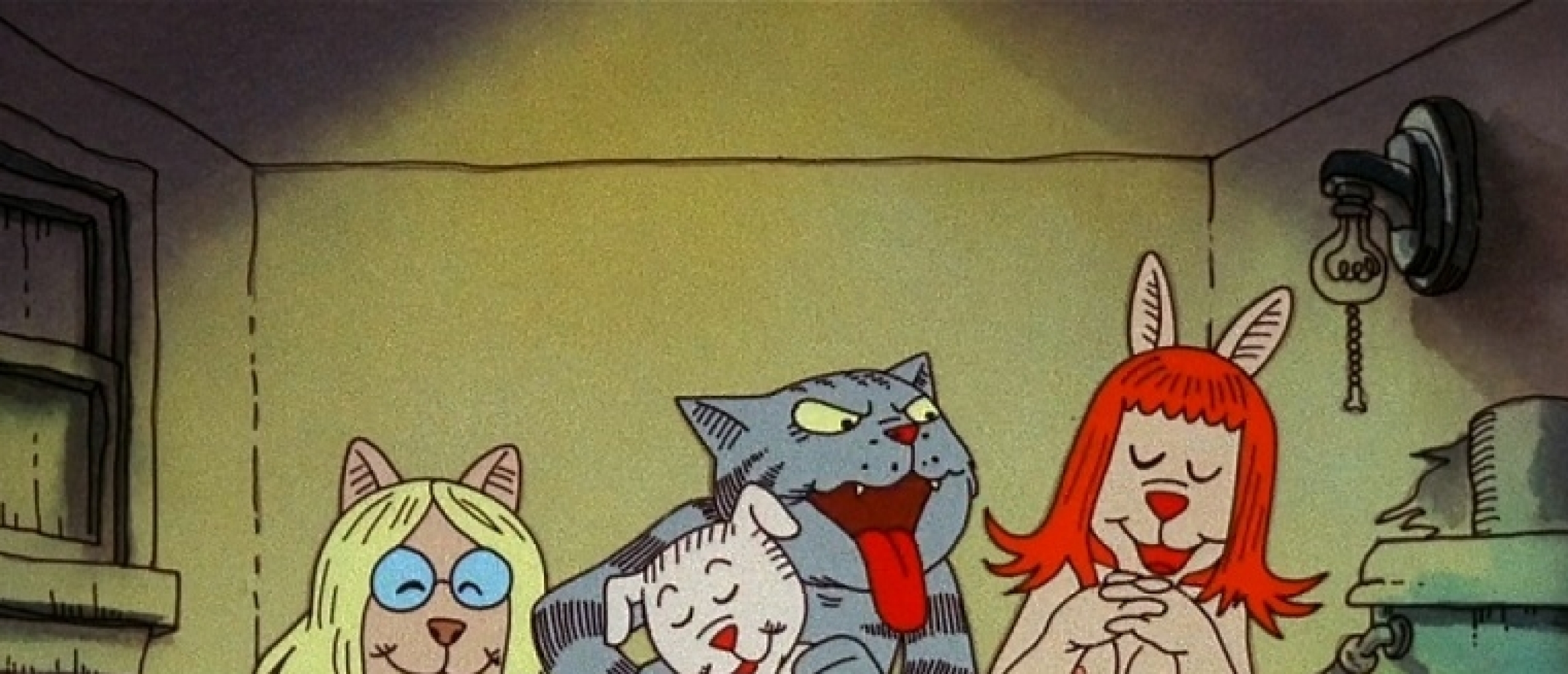 fritz the cat comic art