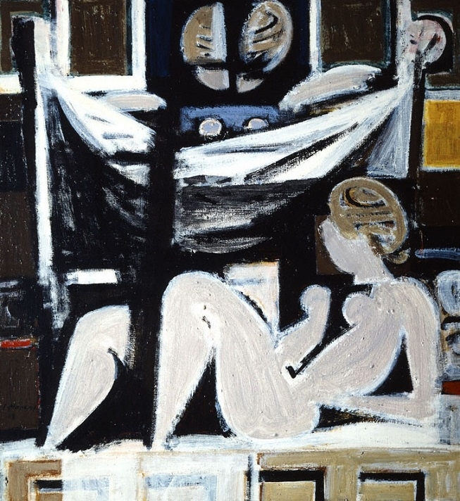 Funerary composition IV by Yiannis Moralis
