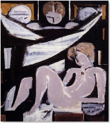 Funerary composition V by Yiannis Moralis