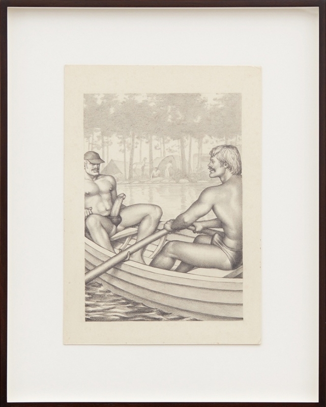 gay men in boat by Tom of Finland gay men in boat by Tom of Finland