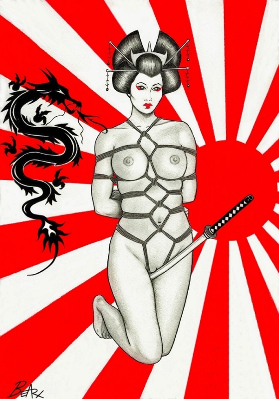 Geisha of the Black Dragon (2024) by BearX