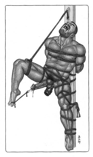 Gengoroh Tagame kinbaku