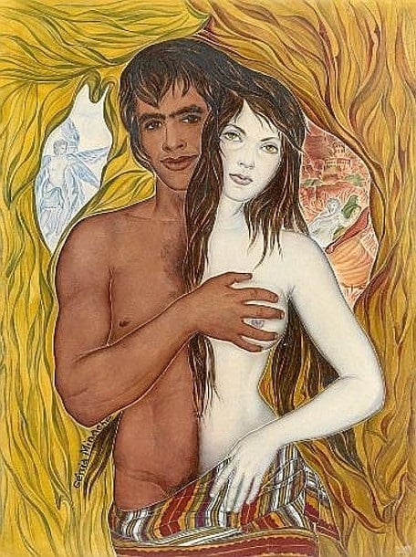 Genia Minache Adam and Eve