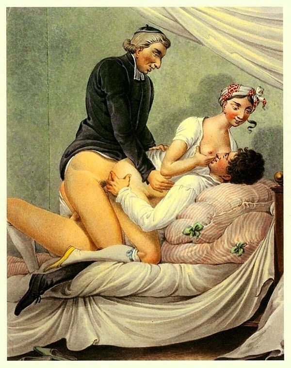 Georg Opiz threesome with a vicar