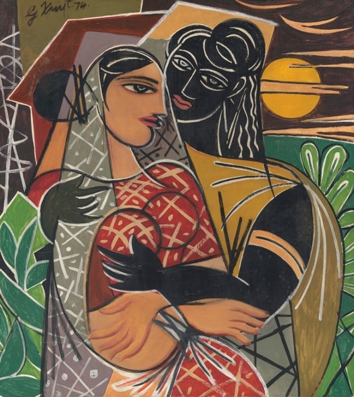 George Keyt, Ratikeli, 1974