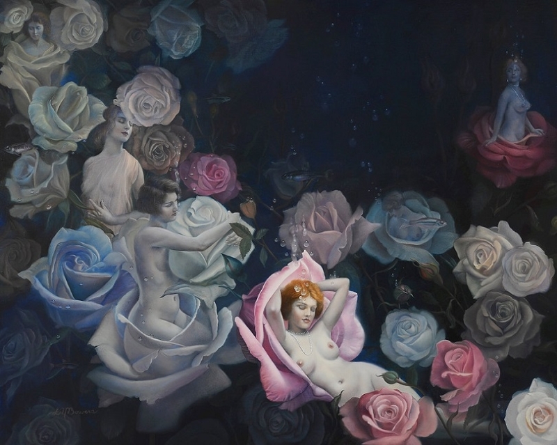 Girls N’ Roses by David Bowers