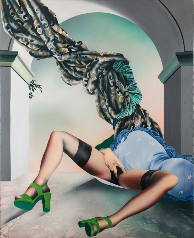 Green Heels by Eduardo Urculo