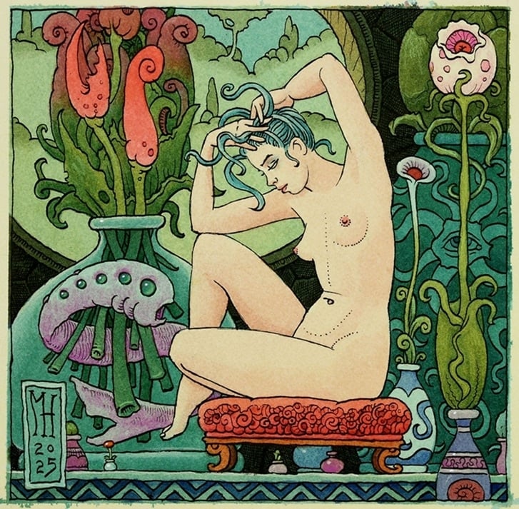 Greenhouse Nude by Michael Hutter