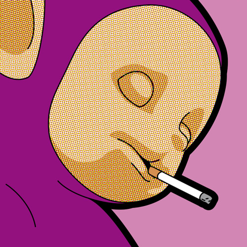 Grégoire Guillemin smoking teletubby