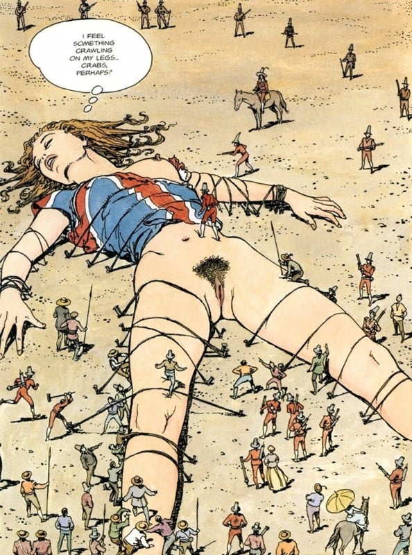 Gullivera by Milo Manara Gullivera by Milo Manara