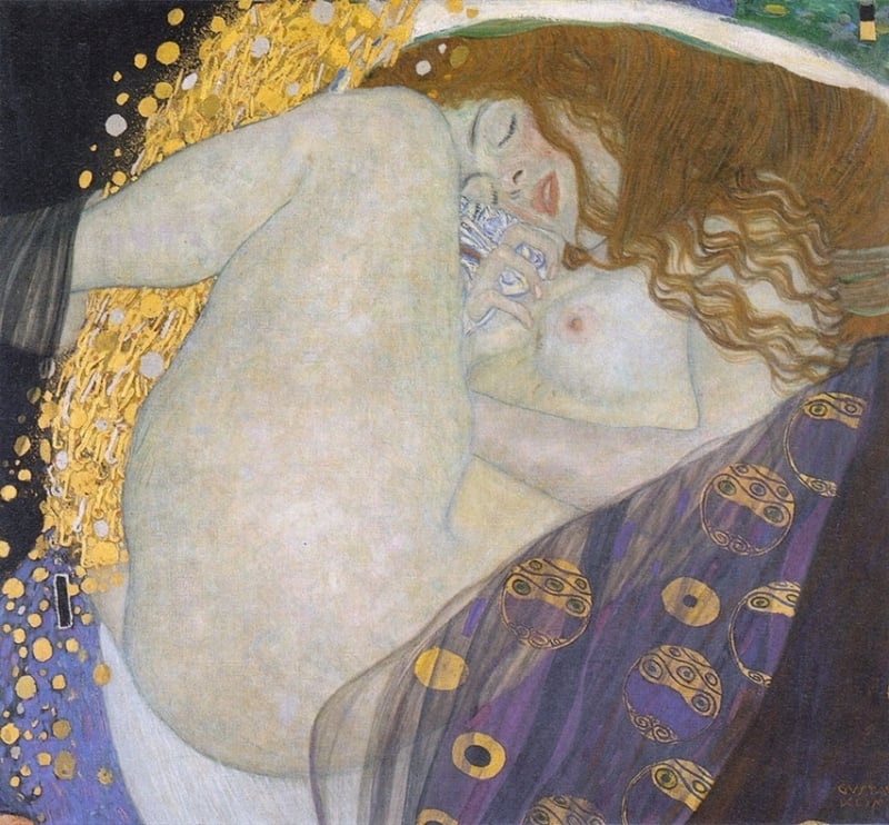 Gustav Klimt, Danae, 1907-08