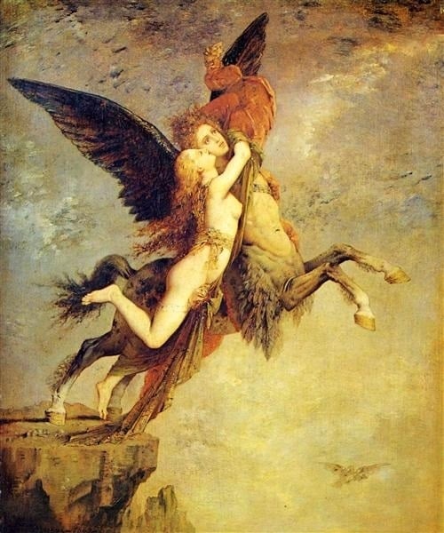 gustave morceau The Chimera