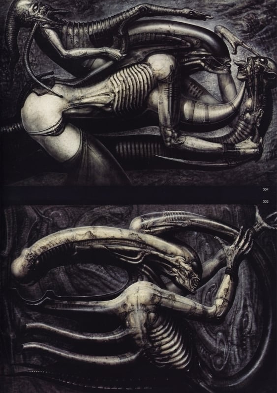 h.r. giger Alien design