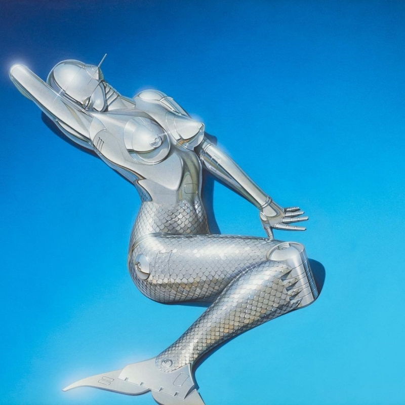 Hajime Sorayama Robotic mermaid