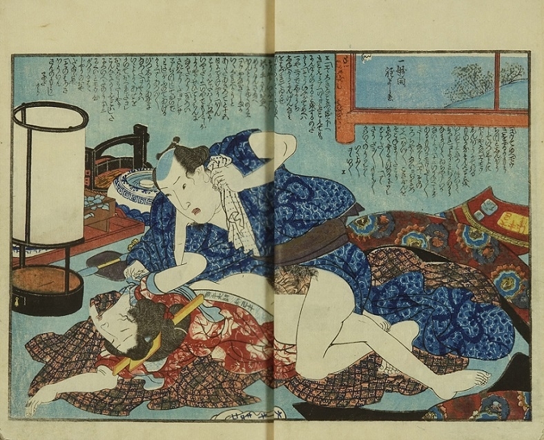 hana-goyomiflower calendar Kuniyoshi