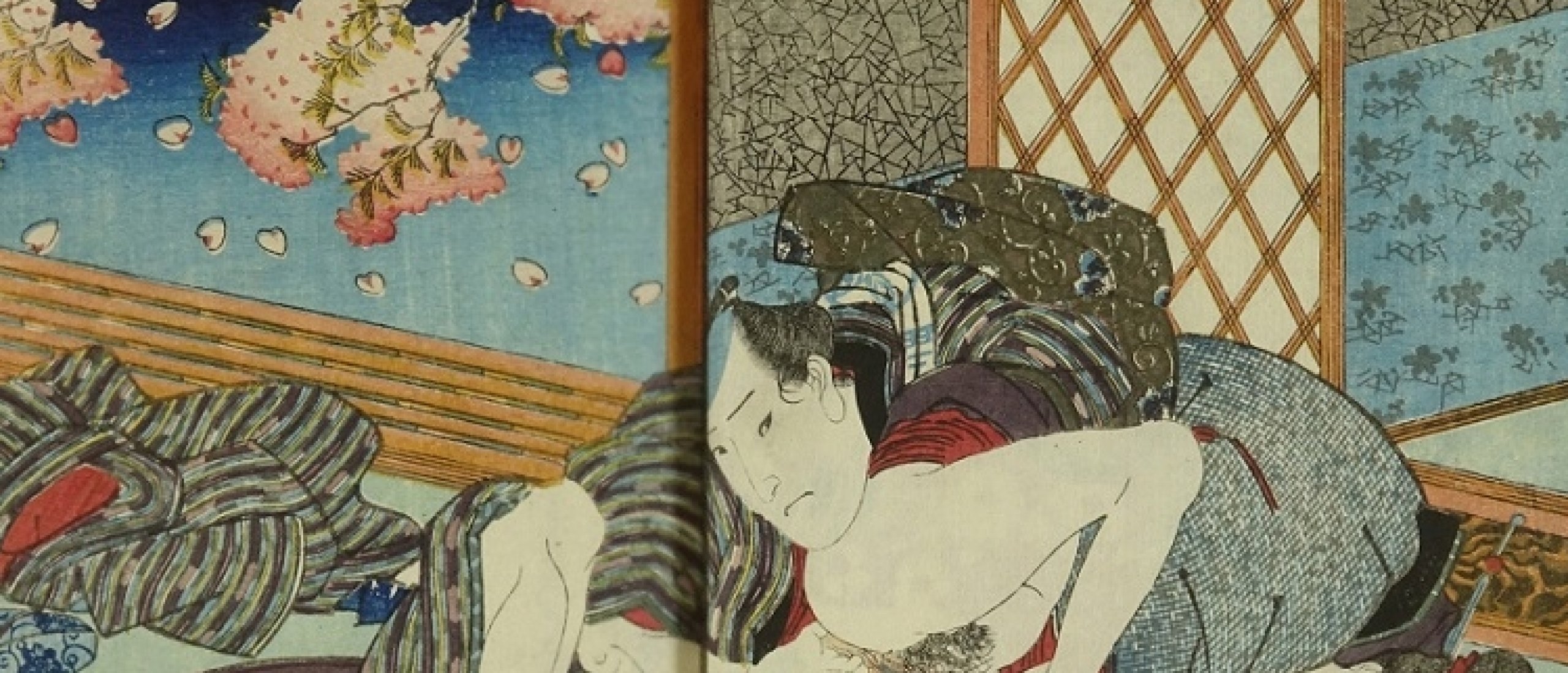 The Masterful Shunga Book Series Hana-Goyomi by Kuniyoshi