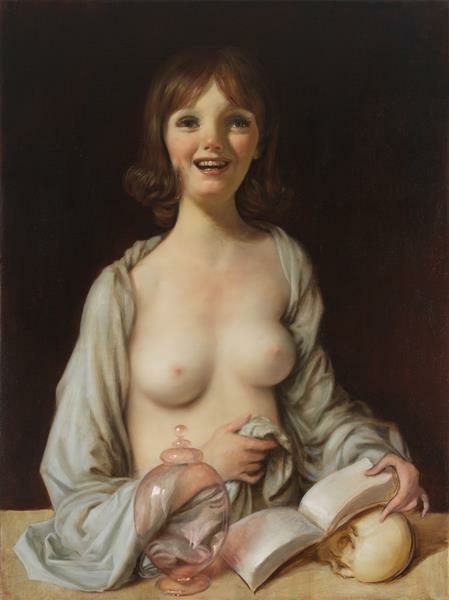 Happy Magdalene by John Currin