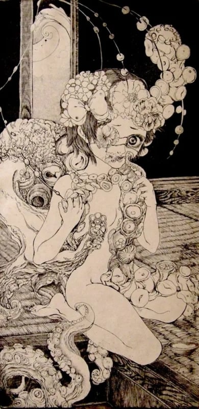 Hayashi Asako Tentacle art Hayashi Asako Tentacle art