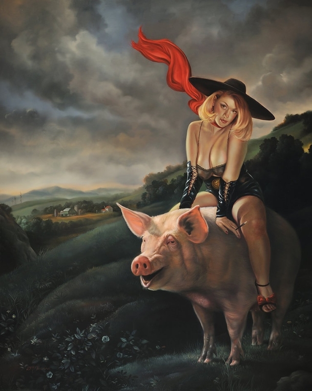 Heading To Town by David Bowers