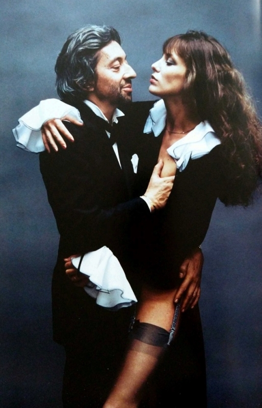 Helmut Newton Serge Gainsbourg and Jane Birkin, Paris