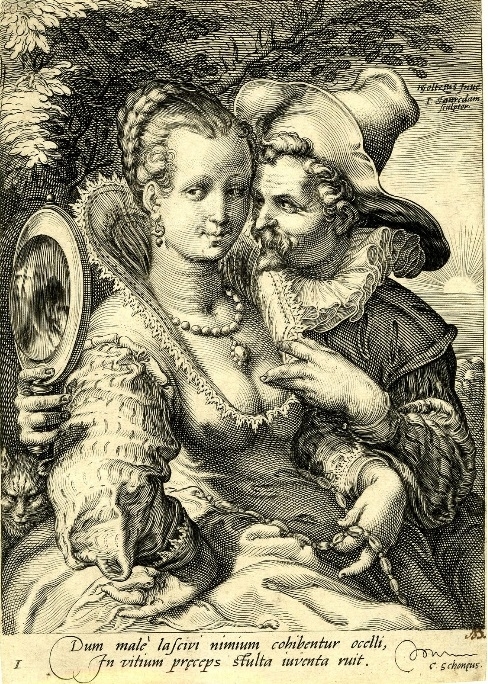 Hendrick Goltzius Five Senses,” Sight