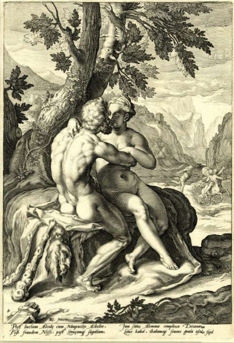 Hendrick Goltzius Heracles and Deianira