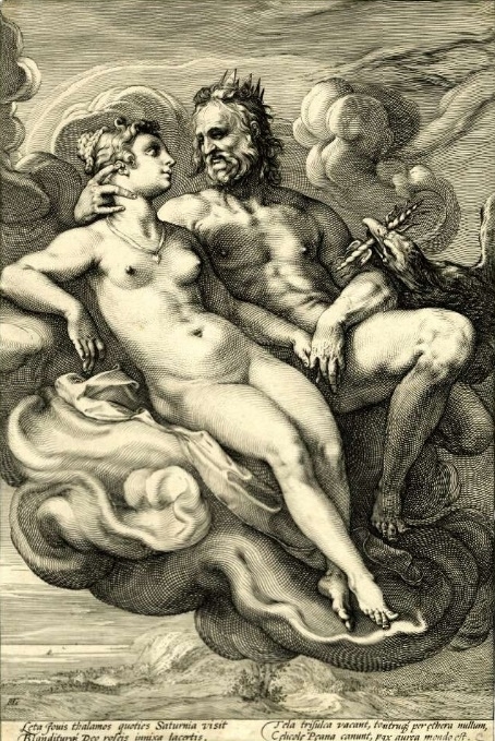 Hendrick Goltzius Jupiter and Juno