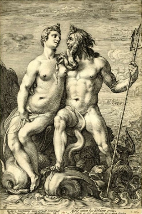 Hendrick Goltzius Neptune and Amphitrite