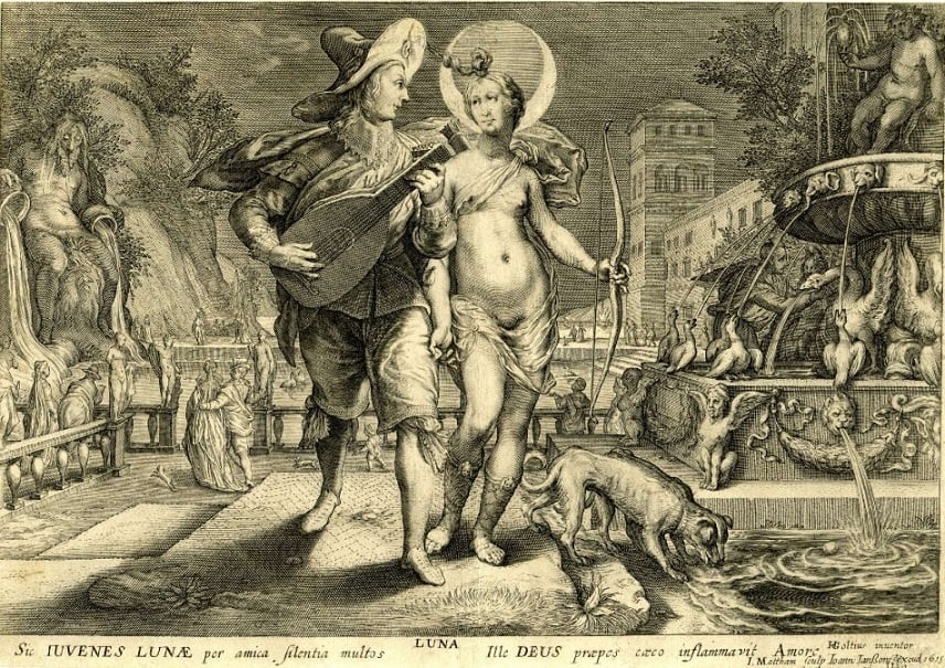 Hendrick Goltzius Seven Planetary Gods,