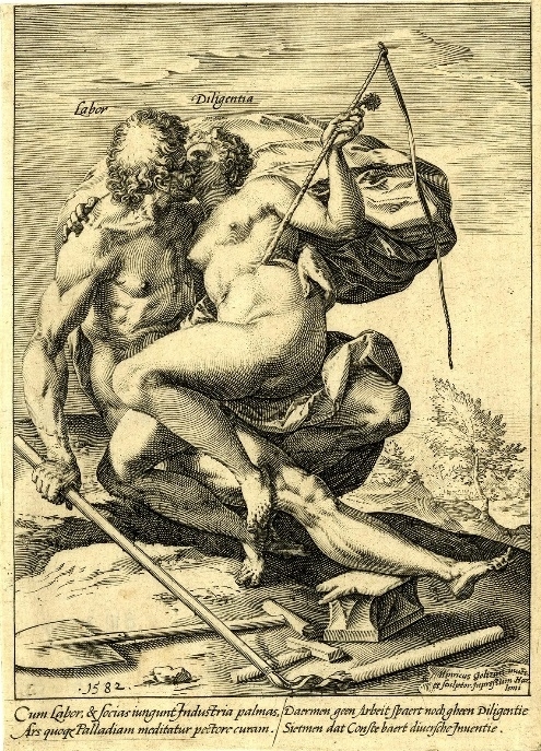 Hendrick Goltzius The Ways of Fortune