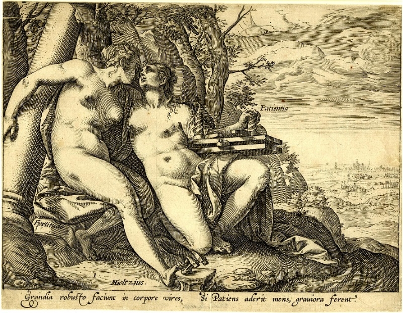 Hendrick Goltzius United Virtues