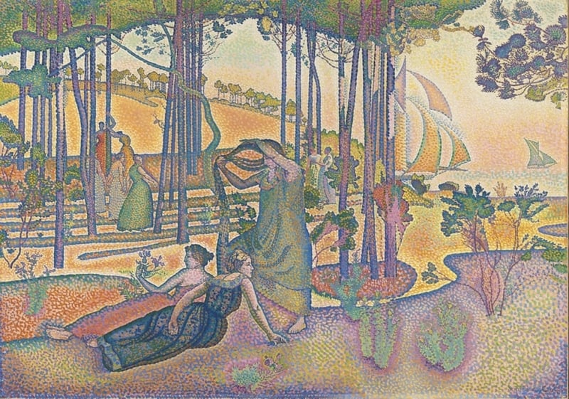 Henri-Edmond Cross, The Evening Air, 1893