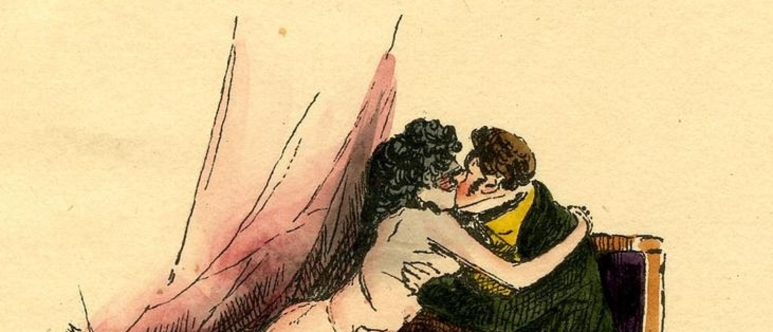 Henry Monnier,  La Bacchantes (The Bacchantes) from the series Chansons de P.J. Béranger, c. 1827