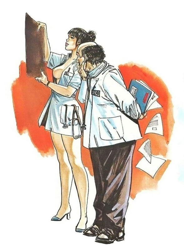 horacio altuna nurse pin up