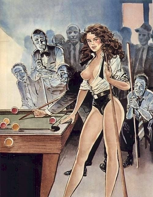 horacio altuna snooker pin up