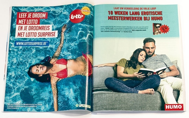 Humo magazine sensual ads