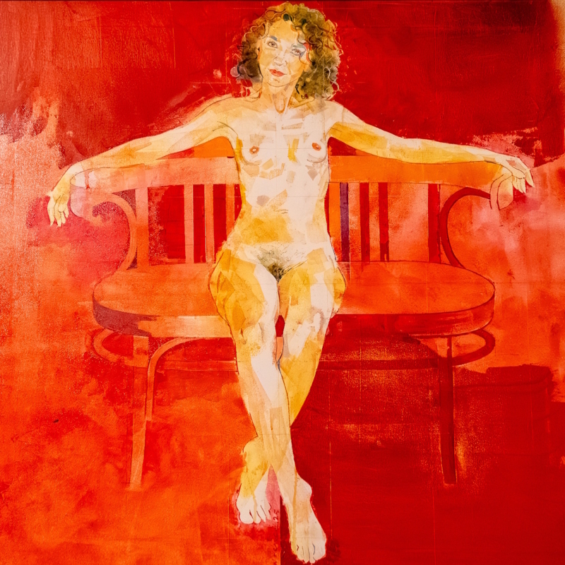 Idoia, unfinished, oil on canvas, 60cm x 60cm Idoia, unfinished, oil on canvas, 60cm x 60cm