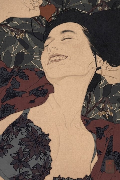 Ikenaga Yasunari laughing beauty