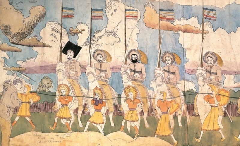 Illustration by Henry Darger