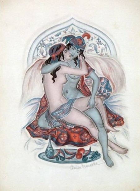 Illustration to Rubaiyat Genia Minache