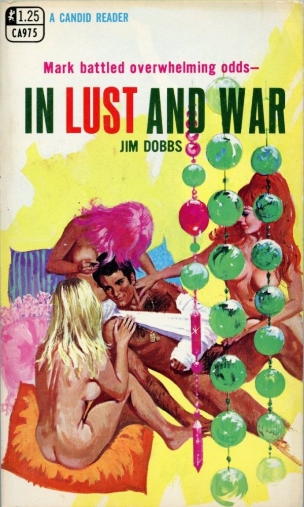 In Lust and War pulp cover